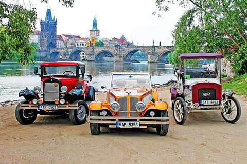 Prague old car