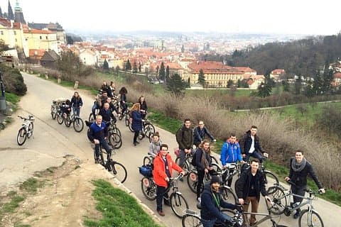 Soak up panoramic views of Prague