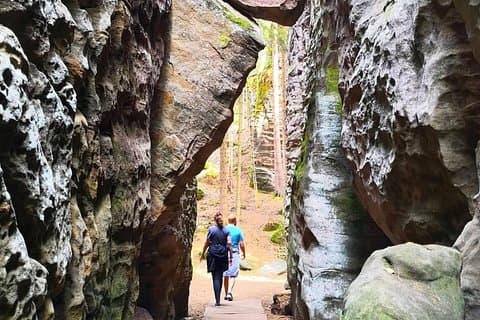 Bohemian paradise (Cesky raj) rocks