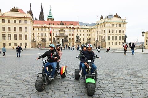 Tour on Tricycle Harley in Prague