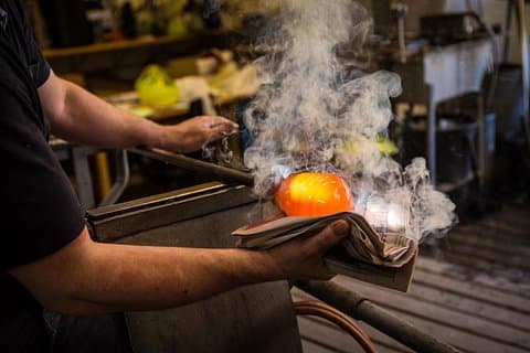 Glass making