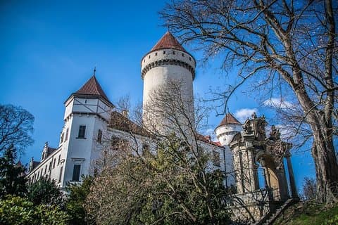 Private Day Excursion to Karlstejn Castle & Konopiste Castle with Local Guide