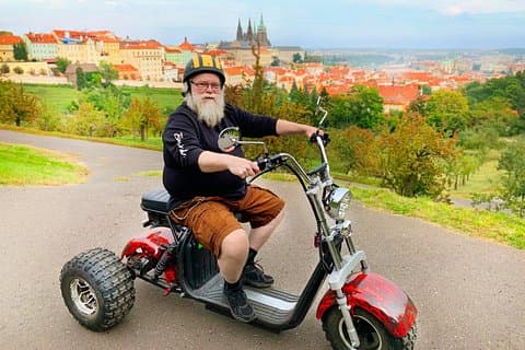 2025 Best reviews: Prague Trike Tour - Petrin hill viewpoint