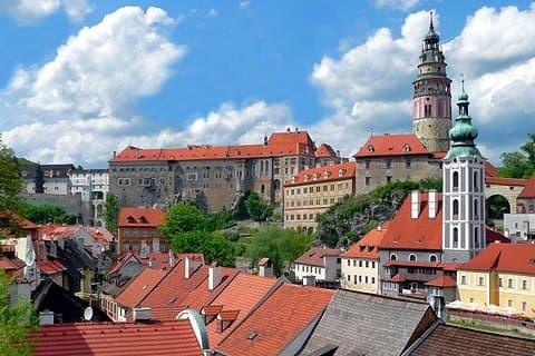 The Krumlov castle
