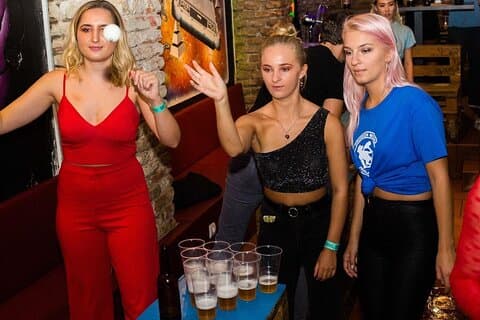 Unlimited Beer Pong Ticket with Czech Beer