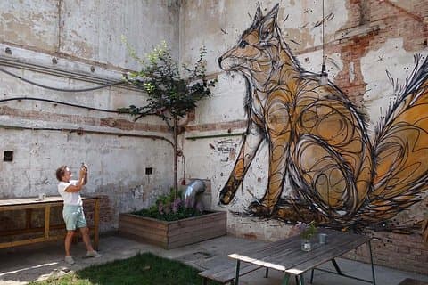 Local street art