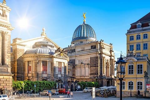Prague to Dresden's Old Town, Zwinger & Frauenkirche by Car