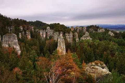 Full-Day Hiking in Bohemian Paradise: Hrubá Skála near Prague