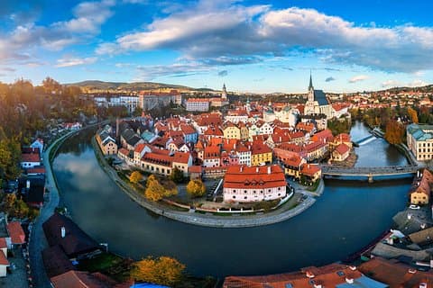 Prague to Cesky Krumlov Private 1-Way Car Transfer