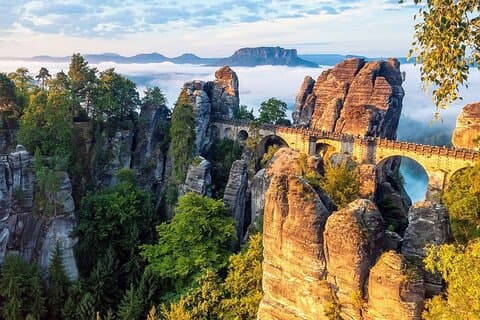 Bastei Bridge, Saxon Switzerland