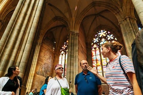 Prague Castle Entry Ticket with Guide and River Cruise