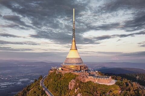 Private Tour to Liberec and Ještěd Tower + admiss. and transfers
