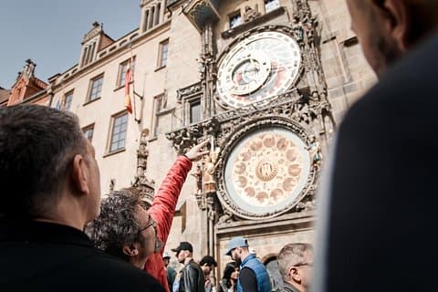 Legendary Astronomical Clock in Old Town of Prague