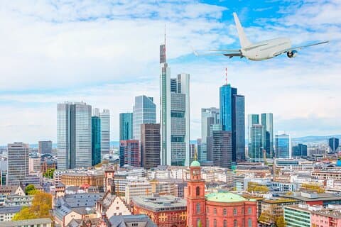 Prague to Frankfurt - Private Transfer with 2 hours of Sightseeing