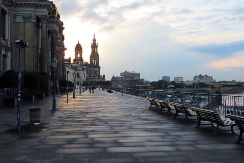 Dresden Brühl's terrace