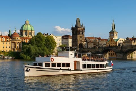 Cruise with a Story – 2 Hours on the Vltava with Lunch & Views