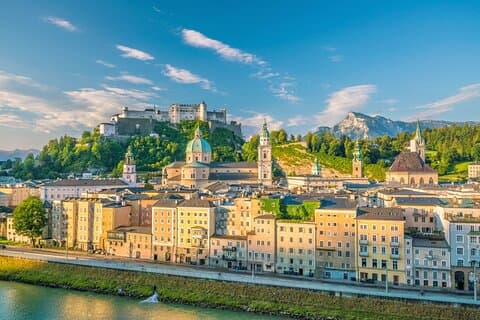 Prague to Salzburg Cesky Krumlov and City to City Private Tour