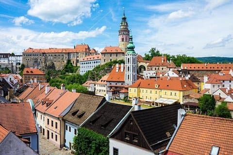 Cesky Krumlov, no.1 UNESCO site after Prague