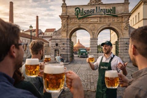 Prague Private Beer Tour Pilsner and Hop Fields All Inclusive