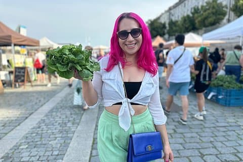 Prague Farmers Market and Brunch Class with Celebrity Chef