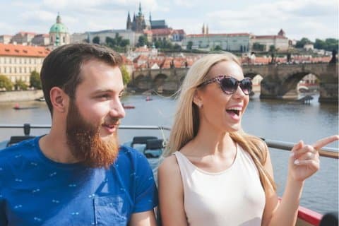 Best of Prague with Sightseeing Bus Tour, Cruise & Castle Entry