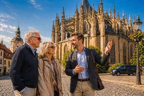Private Car Trip to Kutna Hora Bone Church and Cathedrals