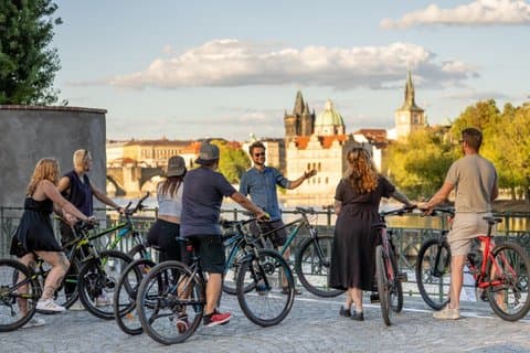 Historical Prague Guided E-Bike Tour