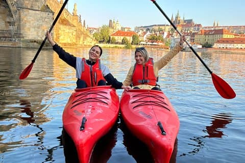 Prague Sunrise Kayak Tour Under Charles Bridge with Photos