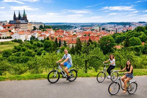 Prague E-Bike City Tour with A Local Guide