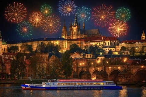 Celebrate New Year´s Eve on a Dinner Cruise with Fireworks