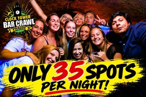 Pub Crawl: 2Hour Open Bar, Welcome Shots & VIP Club-Limited Spots