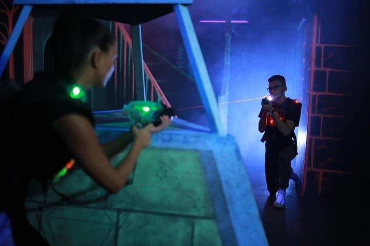 Laser game in Prague