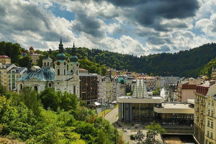 Karlovy Vary city centre