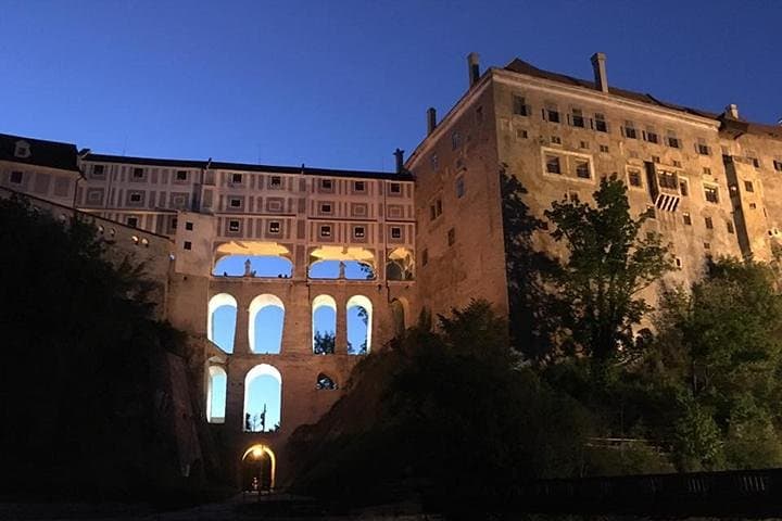 Private evening tour Cesky Krumlov Old Town and Castle area