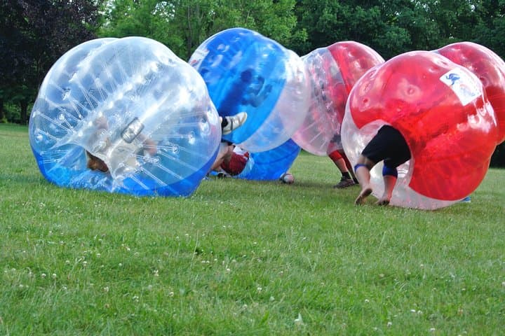 Bubbles football in Prague