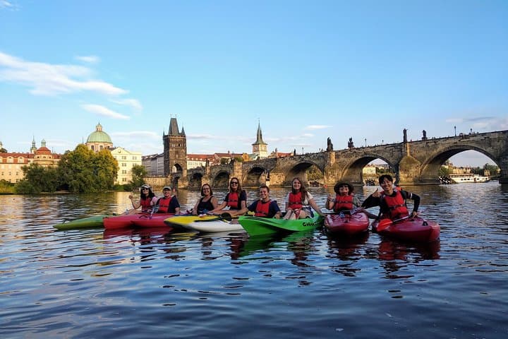 Prague Kayak Tour in City Center - 2 hours