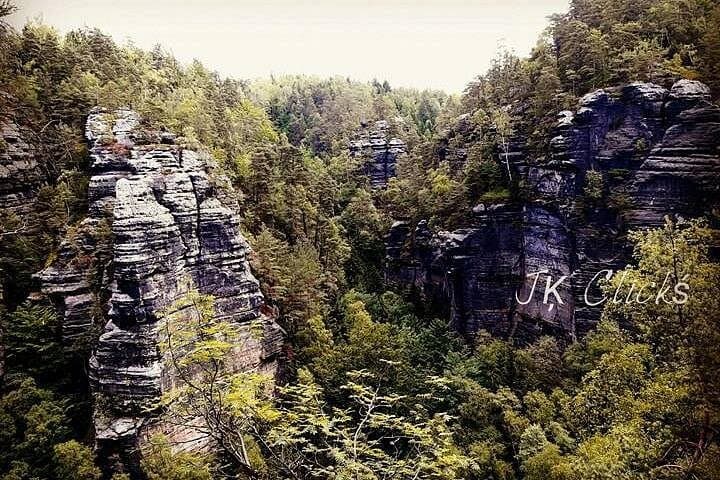 Stunning rock formations
