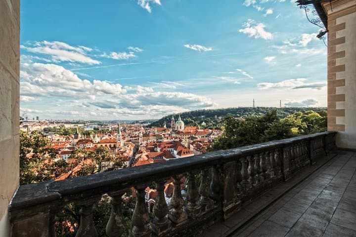 Terrace with remarkable view - Lobkowicz Palace