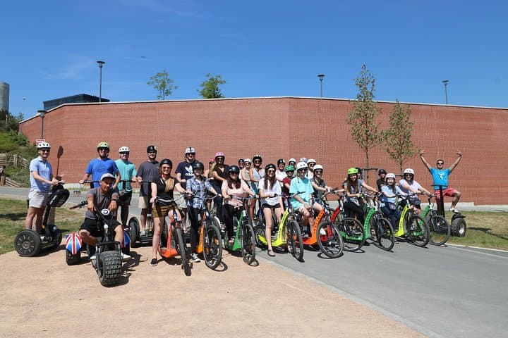 Scenic Panoramic views e-Scooter/ eBike Guided Tour of Prague