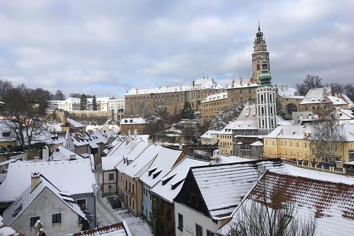 Cesky Krumlov in winter