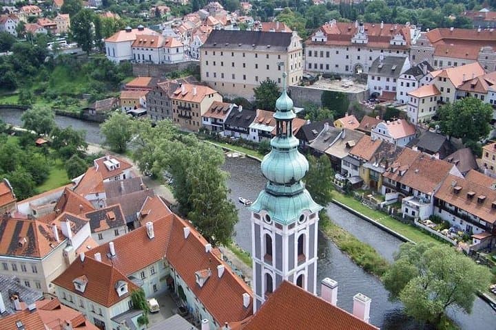 View from the Cesky Krumlov Tower