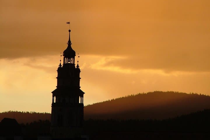 Private evening tour Cesky Krumlov Old Town and Castle area