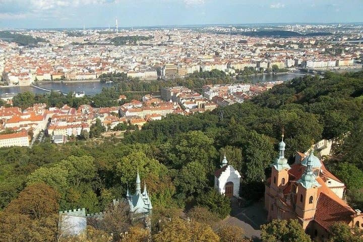 Lovely view from Petřín tower