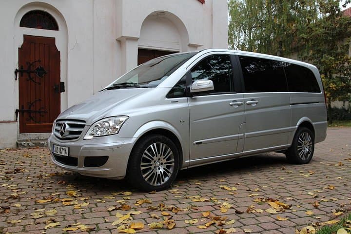 Luxury Mercedes minivan