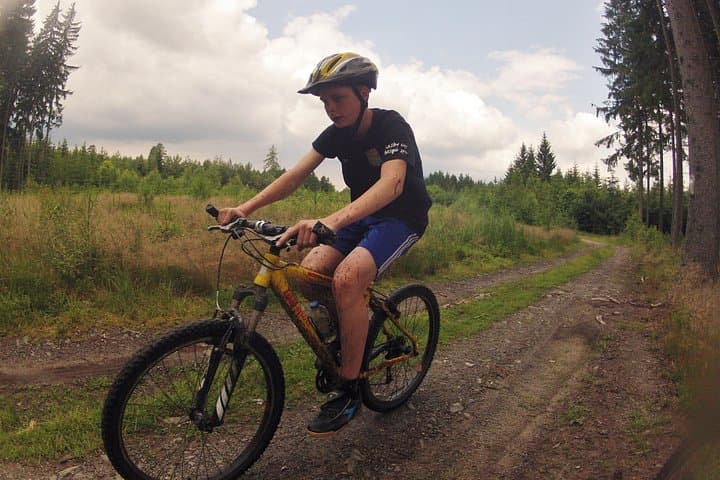 Private cycling day trip around the River Sazava