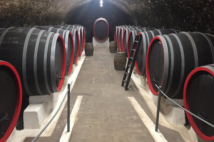 Beautiful historical barrels.