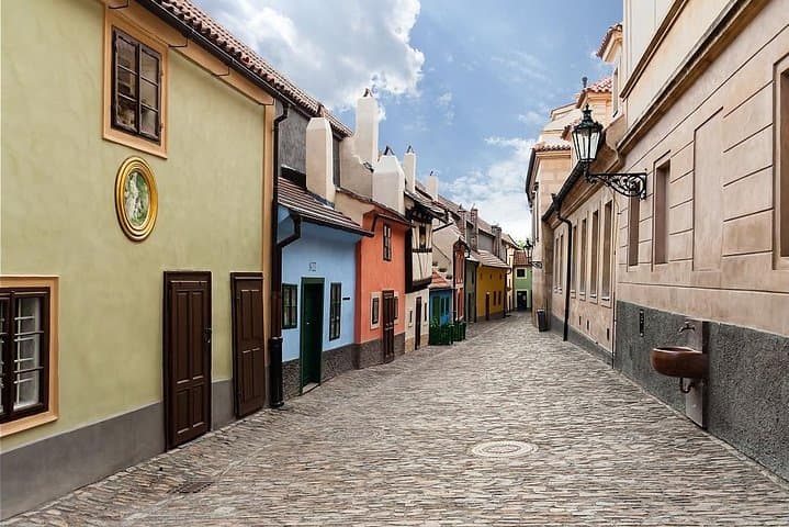Prague Private City Walking Tour with Transit by Car