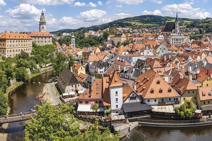 Cesky Krumlov UNESCO medieval Old Town