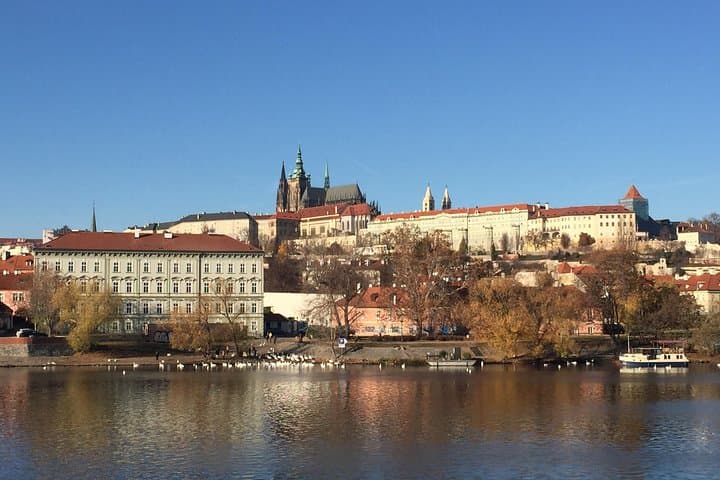 View of Lesser Town with Prague Castle
