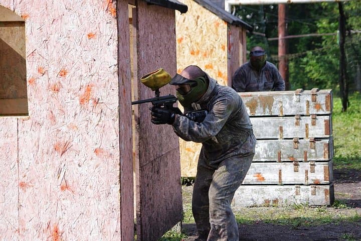 Paintball outdoor in Prague